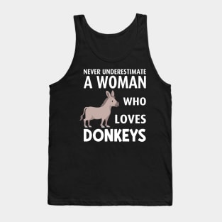 Woman Donkey Tank Top